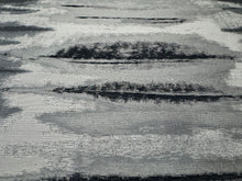 Load image into Gallery viewer, Kravet Tantino Charcoal Black Gray Off White Woven Abstract Upholstery Fabric