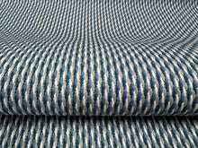 Load image into Gallery viewer, Pierre Frey Honolulu Cyclades Design Contemporary Blue Green Grey White Jacquard Indoor Outdoor Upholstery Fabric