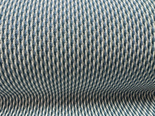 Load image into Gallery viewer, Pierre Frey Honolulu Cyclades Design Contemporary Blue Green Grey White Jacquard Indoor Outdoor Upholstery Fabric