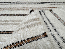 Load image into Gallery viewer, Misia Paris Balagna  Carbone High Performance Texture Stripe Design Outdoor/ Indoor Upholstery Fabric STA 6424