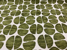 Load image into Gallery viewer, Pierre Frey Petites Noix Outdoor Cactus Mossy Green Split Circle Nut Pattern Performance Woven Upholstery Fabric STA 6433