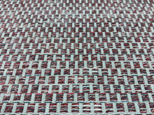 Load image into Gallery viewer, Colefax &amp; Fowler Cowtan &amp; Tout Lindsey Sand Tomato Red Basket Weave Upholstery Fabrics