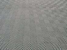 Load image into Gallery viewer, Perennials Chelsea Square Leaf Green Cream Geometric Diamond Pattern Indoor/Outdoor Water Resistant Fabric STA 6452