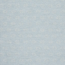 Load image into Gallery viewer, Remnant Thibaut Crete / Powder Blue Woven Geometric  Stain Resistant Performance Upholstery Fabric