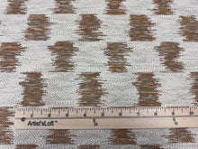 Load image into Gallery viewer, Candor Mellow Gold Yellow Chenille Ikat Design Water Stain Resistant Luxurious Jacquard Texture Upholstery Fabric