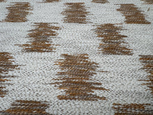 Load image into Gallery viewer, Candor Mellow Gold Yellow Chenille Ikat Design Water Stain Resistant Luxurious Jacquard Texture Upholstery Fabric