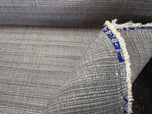 Load image into Gallery viewer, Perennials Snazzy Pumice Neutral Grey Beige Multi tonal Woven Horizontal Stripe Pattern Luxury Performance Upholstery Fabric