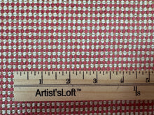 Load image into Gallery viewer, Kravet Queen Guaranteed In Stock Heavy Duty Small Scale Geometric Weave Red White Beige Water Resistant Woven Upholstery Fabric