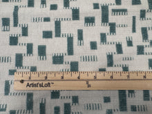 Load image into Gallery viewer, Pierre Frey Dima Celadon  Light Sophisticated Green /Aqua Tone Luminous Graphic Velvet Mixes Looped Cut Piles Geometric Pattern Luxury Performance Woven Fabric