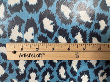 Load image into Gallery viewer, Kravet Design Diane von Furstenberg Spotted Cat Capri Blue White
Laminated Surface Water Stain Repellent Fabric