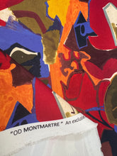 Load image into Gallery viewer, Clarence House Old Montmartre Cherry Modern Abstract Style Indoor Outdoor Printed Upholstery Fabric STA 6331