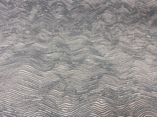 Load image into Gallery viewer, Kravet Watery Motion Spray Indoor/Outdoor Jacquard Weave Horizontal Rippling Pattern Upholstery Fabric STA 6346
