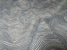 Load image into Gallery viewer, Kravet Watery Motion Spray Indoor/Outdoor Jacquard Weave Horizontal Rippling Pattern Upholstery Fabric STA 6346