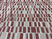 Load image into Gallery viewer, Erica Shamrock Textiles Bungalow Shirley Temple Warm Rust Retro Abstract Indoor/Outdoor Woven Upholstery Fabric STA 6365