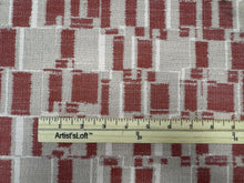 Load image into Gallery viewer, Erica Shamrock Textiles Bungalow Shirley Temple Warm Rust Retro Abstract Indoor/Outdoor Woven Upholstery Fabric STA 6365