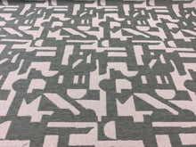 Load image into Gallery viewer, Pollack Modern Art School Patina Sage Slate Green Graphic-Yet-Organic Design Woven 
Upholstery Fabric STA 6374