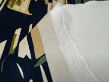 Load image into Gallery viewer, Pierre Frey Palla Tourmaline Dark Green Gold Black Cream Modern Geometric Design Performance Indoor Velvet Upholstery Fabric STA 6376