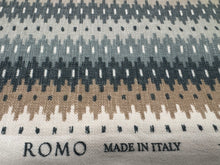 Load image into Gallery viewer, Romo Edra Tundra Modern Ikat Style Printed Stripe Cotton-Linen Performance Upholstery Fabric STA 6377