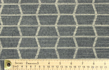 Load image into Gallery viewer, Kravet Smart 35332-521 Grey Beige Geometric Stain Resistant Upholstery Fabric