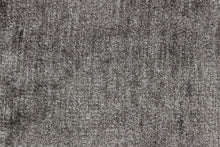 Load image into Gallery viewer, Designer Taupe Textured Chenille Upholstery Fabric