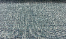 Load image into Gallery viewer, Remnant Kravet Smart Heavy Textured Basketweave Blend Teal Sage Green Cream Soft Blue Performance Fabric STA 6459