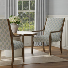 Load image into Gallery viewer, Cotton Ivory Aqua Yellow Floral Floral Upholstery Drapery Fabric