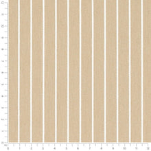 Load image into Gallery viewer, Heavy Duty Beige Cream Stripe Upholstery Drapery Fabric