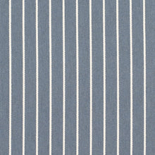 Load image into Gallery viewer, Heavy Duty Cream Blue Stripe Upholstery Drapery Fabric