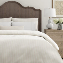 Load image into Gallery viewer, Heavy Duty Beige Cream Stripe Upholstery Drapery Fabric