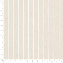 Load image into Gallery viewer, Heavy Duty Beige Cream Stripe Upholstery Drapery Fabric