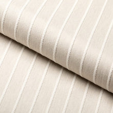 Load image into Gallery viewer, Heavy Duty Beige Cream Stripe Upholstery Drapery Fabric