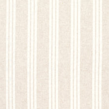 Load image into Gallery viewer, Beige Cream Tone on Tone Stripe Upholstery Fabric