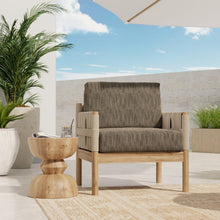 Load image into Gallery viewer, InsideOut Indoor Outdoor Performance Charcoal Black Diagonal Stripe Upholstery Fabric