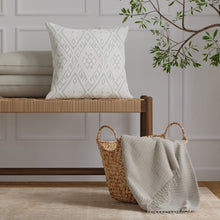 Load image into Gallery viewer, InsideOut Indoor Outdoor Performance Grey Abstract Geometric Upholstery Fabric