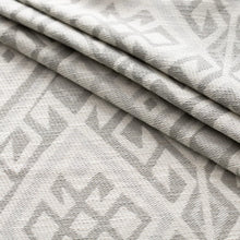 Load image into Gallery viewer, InsideOut Indoor Outdoor Performance Grey Abstract Geometric Upholstery Fabric