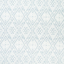 Load image into Gallery viewer, InsideOut Indoor Outdoor Performance Dusty Blue Cream Abstract Geometric Upholstery Fabric