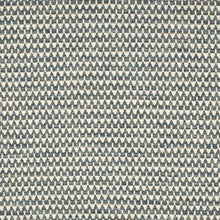 Load image into Gallery viewer, French Blue Brown Cream Geometric MCM Upholstery Drapery Fabric / Uniform