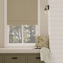 Load image into Gallery viewer, Sage Green Cream Small Scale Geometric Tweed Upholstery Fabric / Balsam