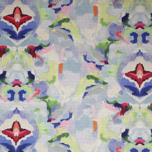 Load image into Gallery viewer, Navy Royal  Blue Purple Pink Yellow  Green Upholstery Drapery Fabric MGF