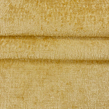 Load image into Gallery viewer, Gold Mustard Yellow Chenille Upholstery Fabric MGF