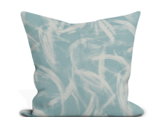 Load image into Gallery viewer, Custom Pillow Cover in Botanical Thibaut Magnus in Mineral - One Side