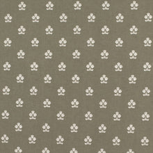 Load image into Gallery viewer, Seafoam Green Off White Damask Upholstery Fabric / Aloe