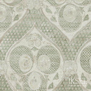 Schumacher Ottoman Crescents Fabric RF210CS01 / Original