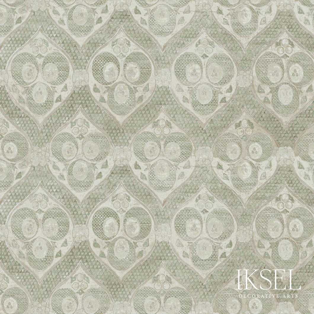 Schumacher Ottoman Crescents Fabric RF210CS01 / Original