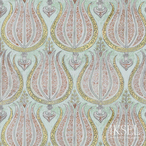 Schumacher Plump Tulips Fabric RF211CS01 / Original