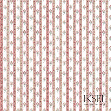 Load image into Gallery viewer, Schumacher Bouquet Stripe Fabric RF301CS01 / Original