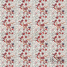 Load image into Gallery viewer, Schumacher Indienne Fabric RF306CR52 / Red