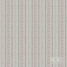 Load image into Gallery viewer, Schumacher Hindustan Stripe Fabric RF313CS01 / Original