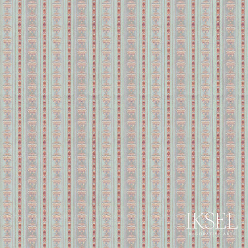 Schumacher Hindustan Stripe Fabric RF313CS01 / Original