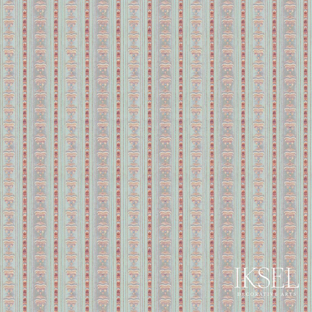 Schumacher Hindustan Stripe Fabric RF313CS01 / Original